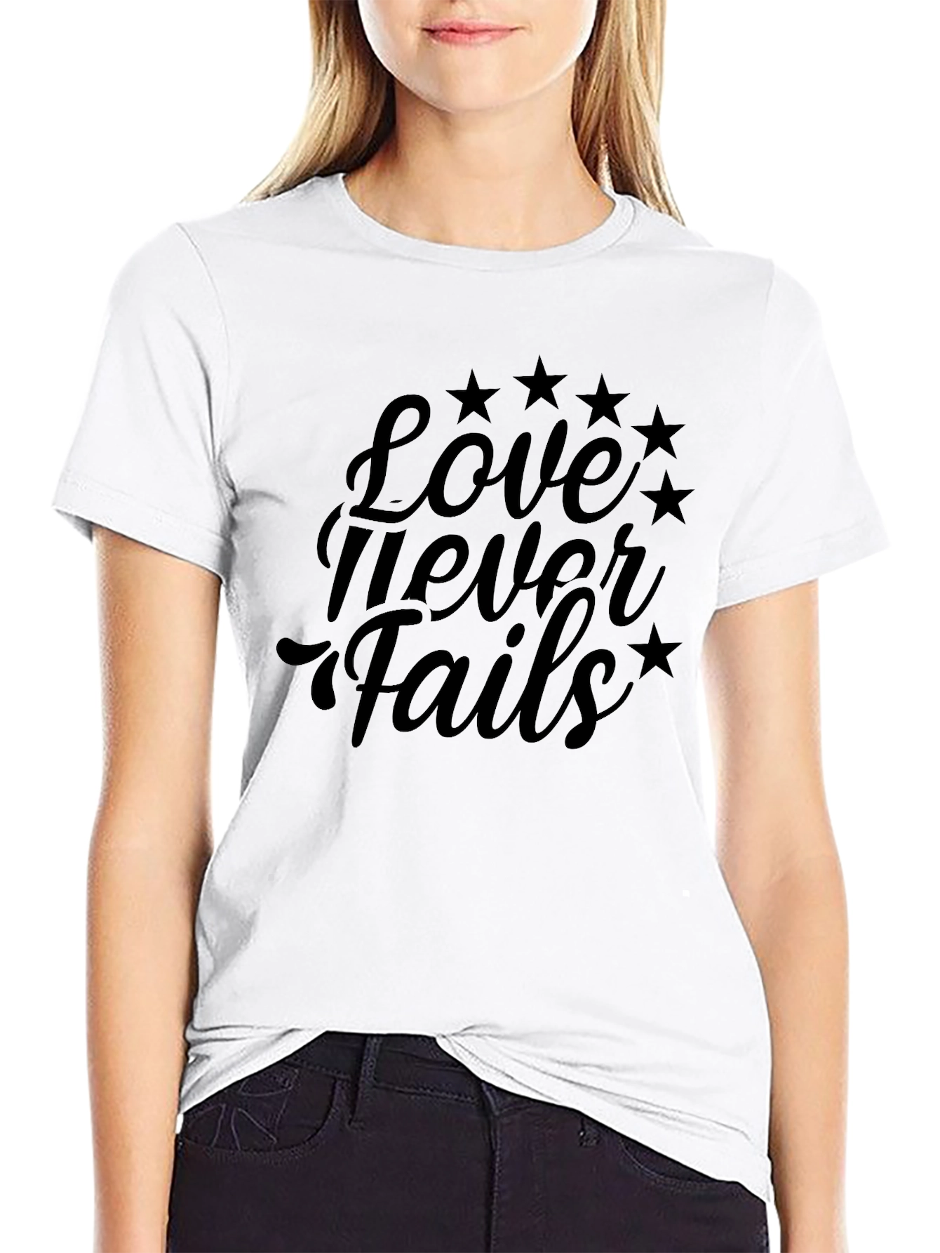 Love Never Fails Graphic Tee