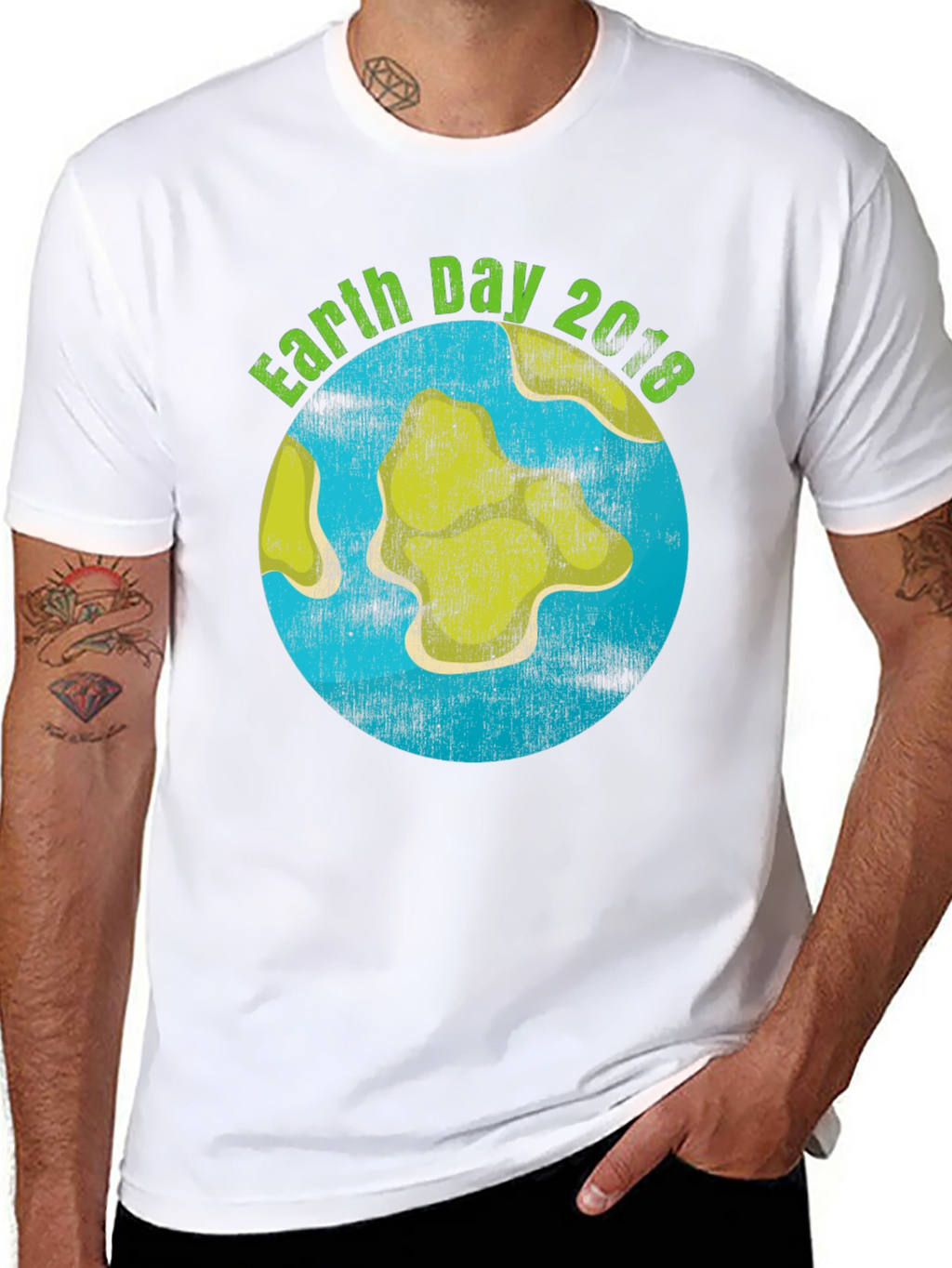 Earth Day 2018 T-Shirt Planet Graphic Tee