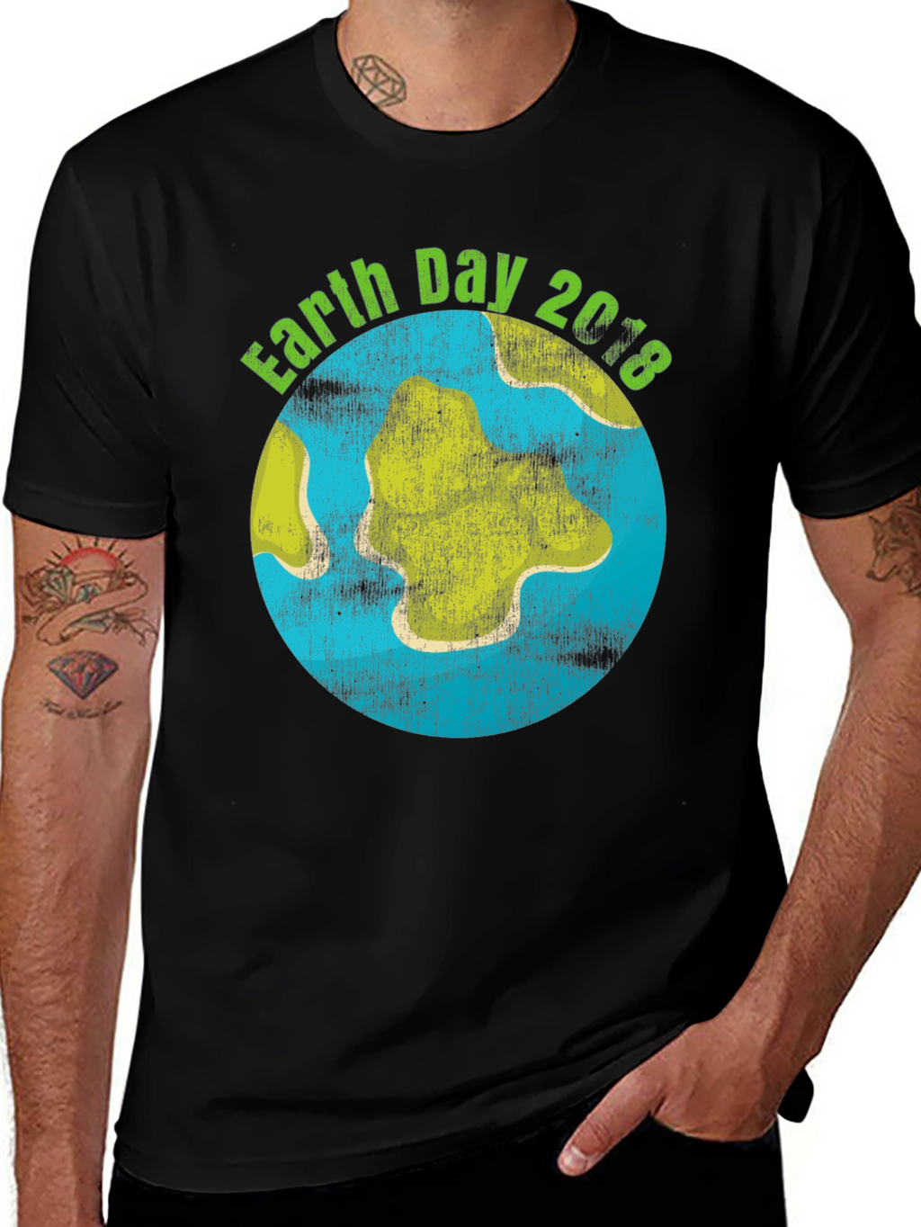 Earth Day 2018 T-Shirt Planet Graphic Tee