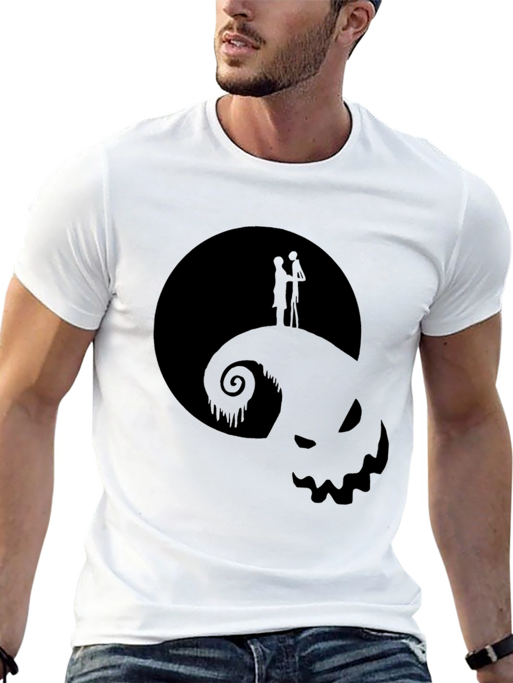 Nightmare Before Christmas Black T-Shirt