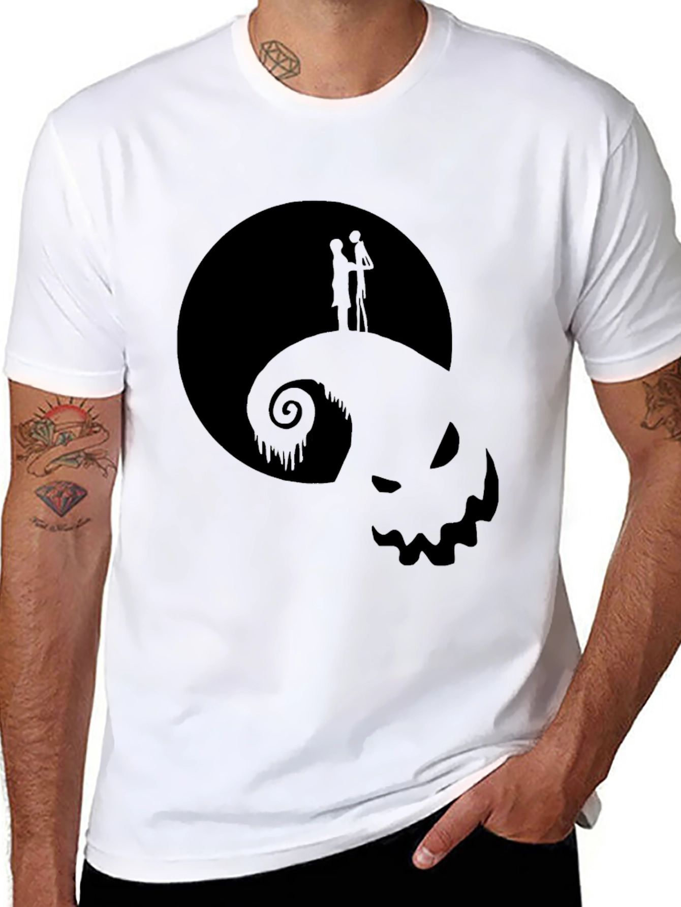 Nightmare Before Christmas Black T-Shirt