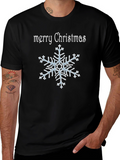 Merry Christmas Snowflake T-Shirt