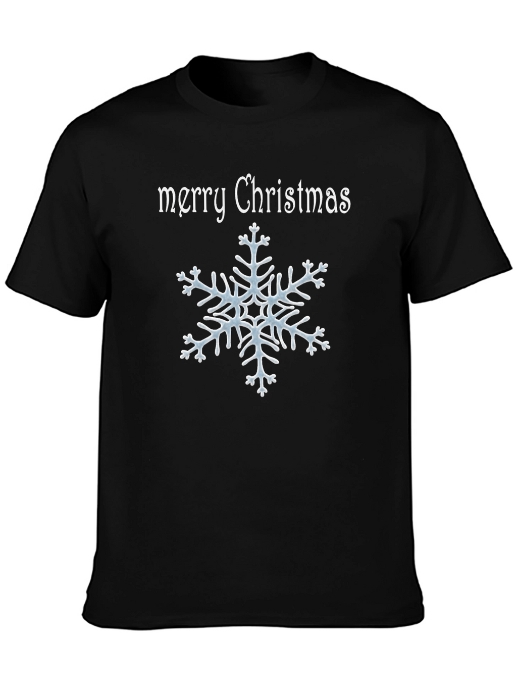 Merry Christmas Snowflake T-Shirt