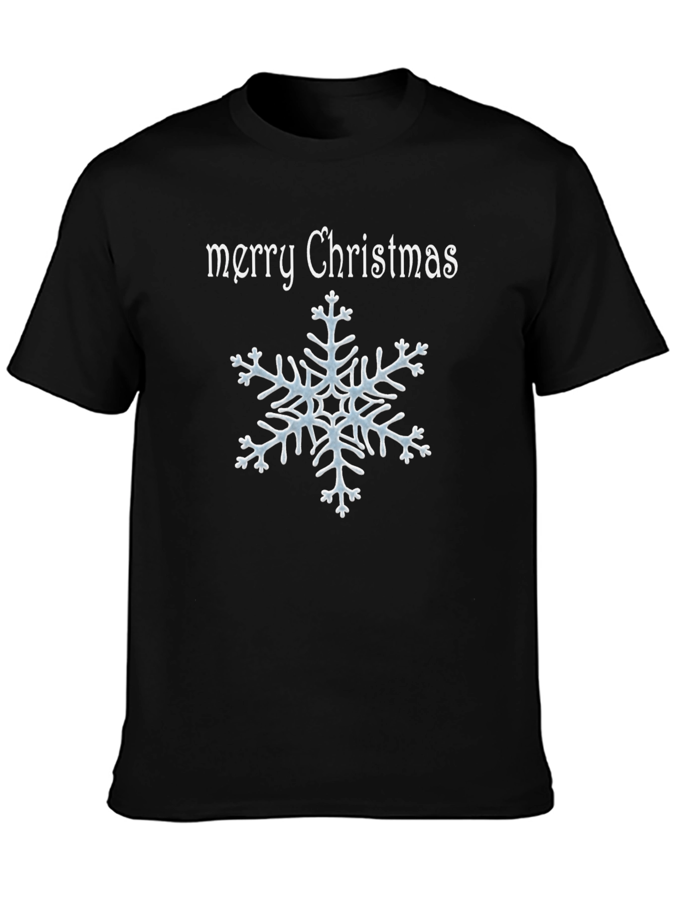 Merry Christmas Snowflake T-Shirt