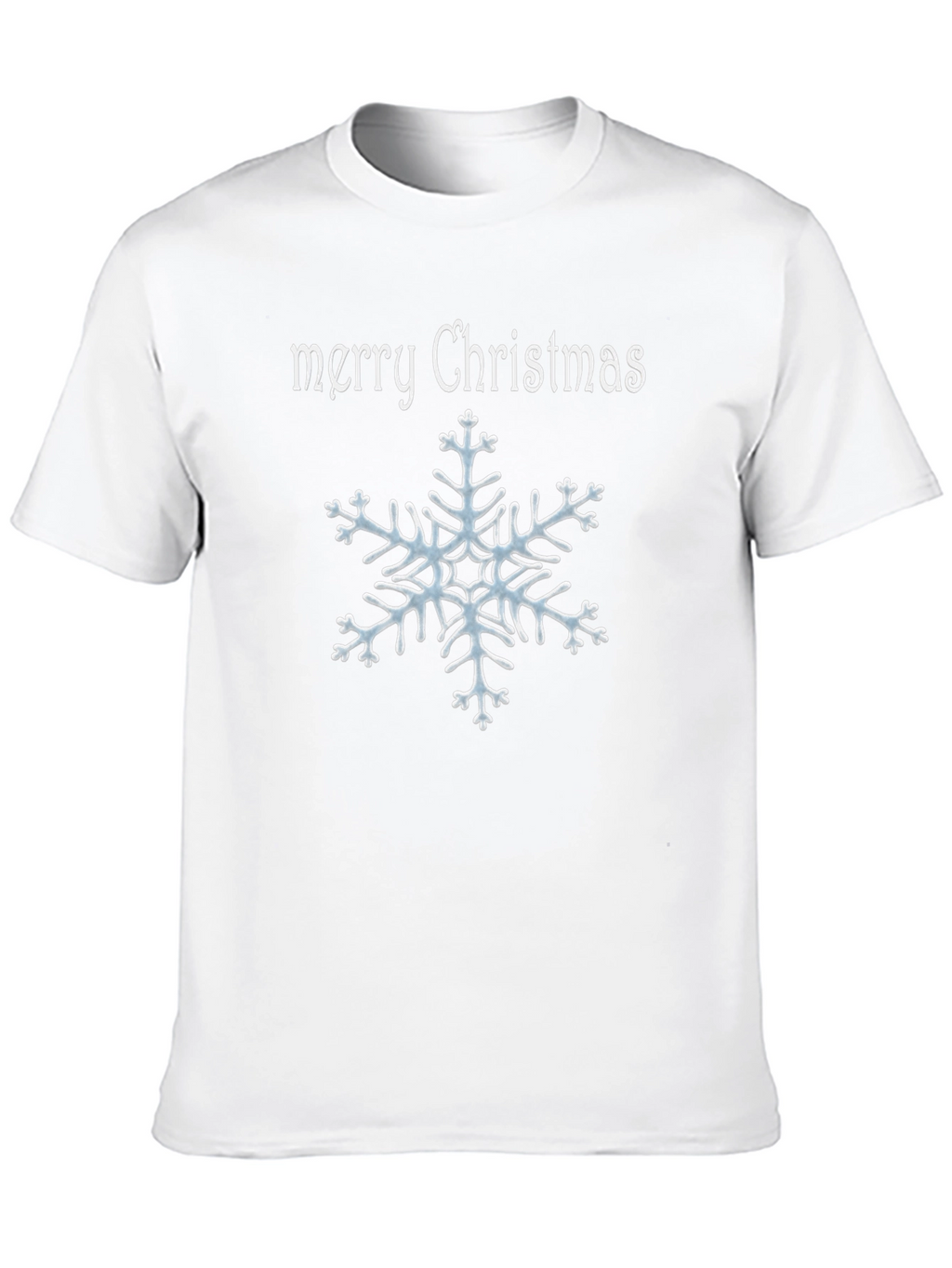 Merry Christmas Snowflake T-Shirt