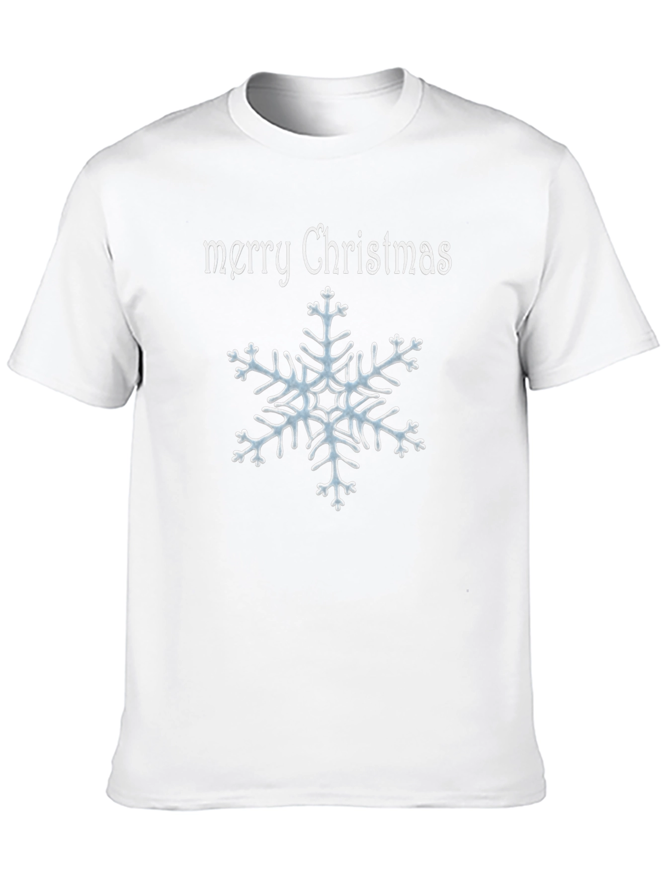 Merry Christmas Snowflake T-Shirt
