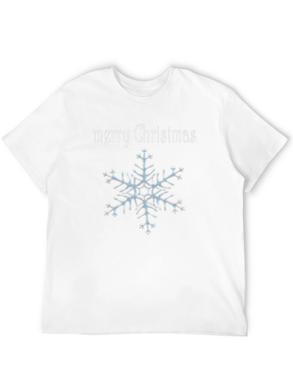 Merry Christmas Snowflake T-Shirt