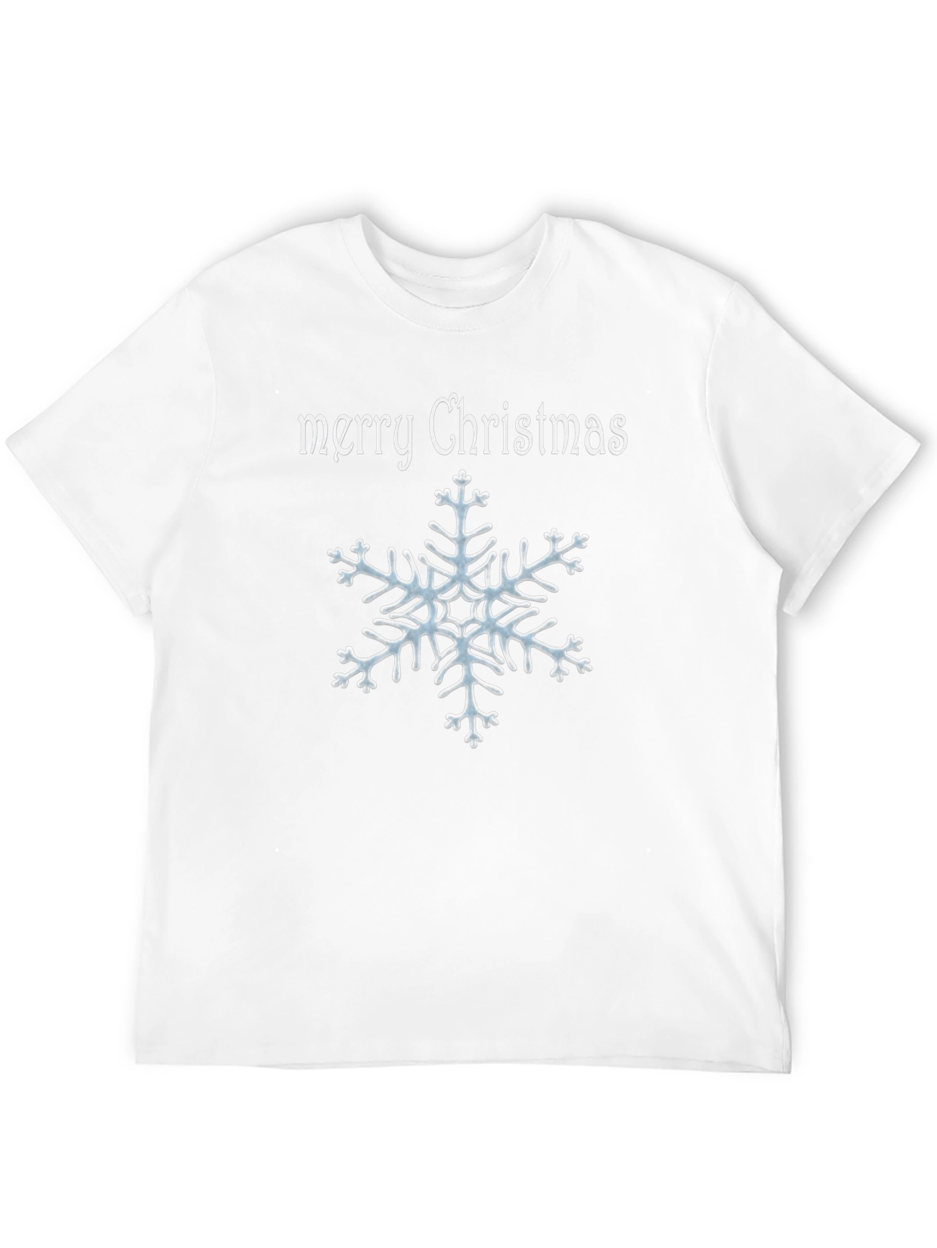 Merry Christmas Snowflake T-Shirt