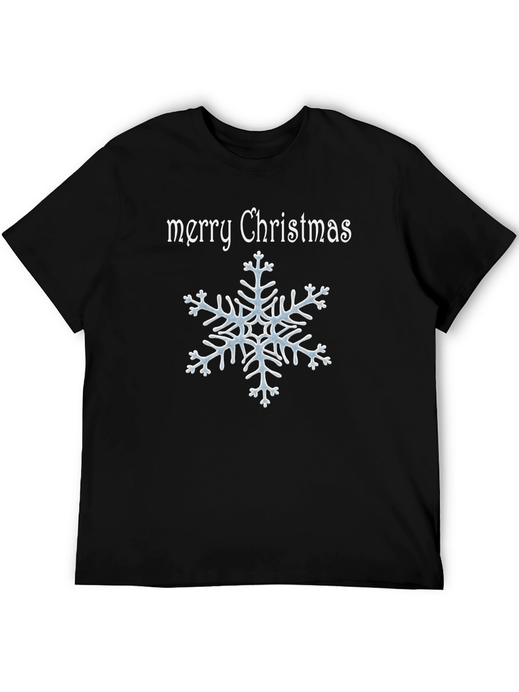 Merry Christmas Snowflake T-Shirt