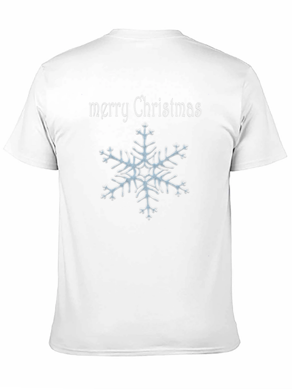 Merry Christmas Snowflake T-Shirt