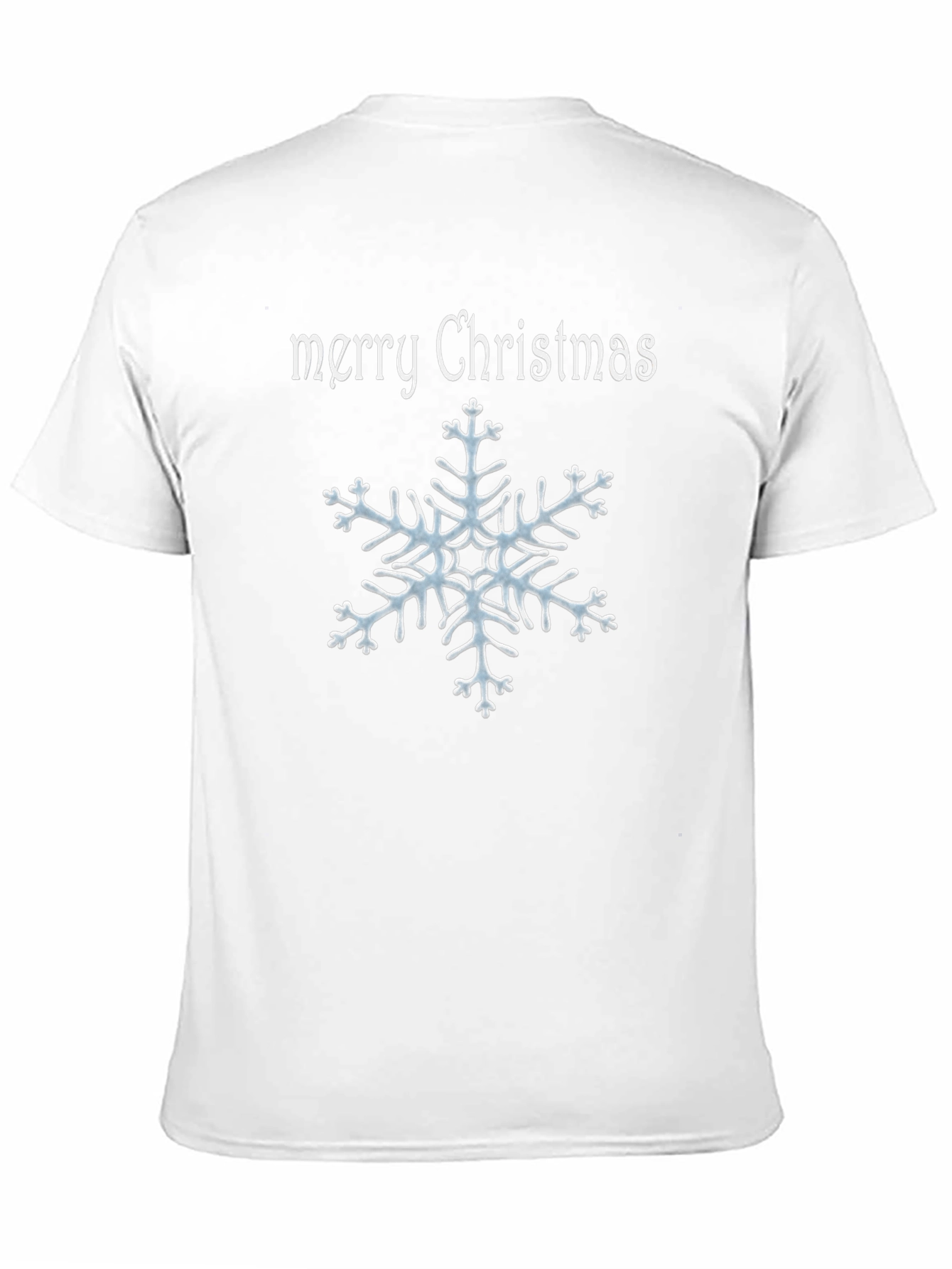 Merry Christmas Snowflake T-Shirt