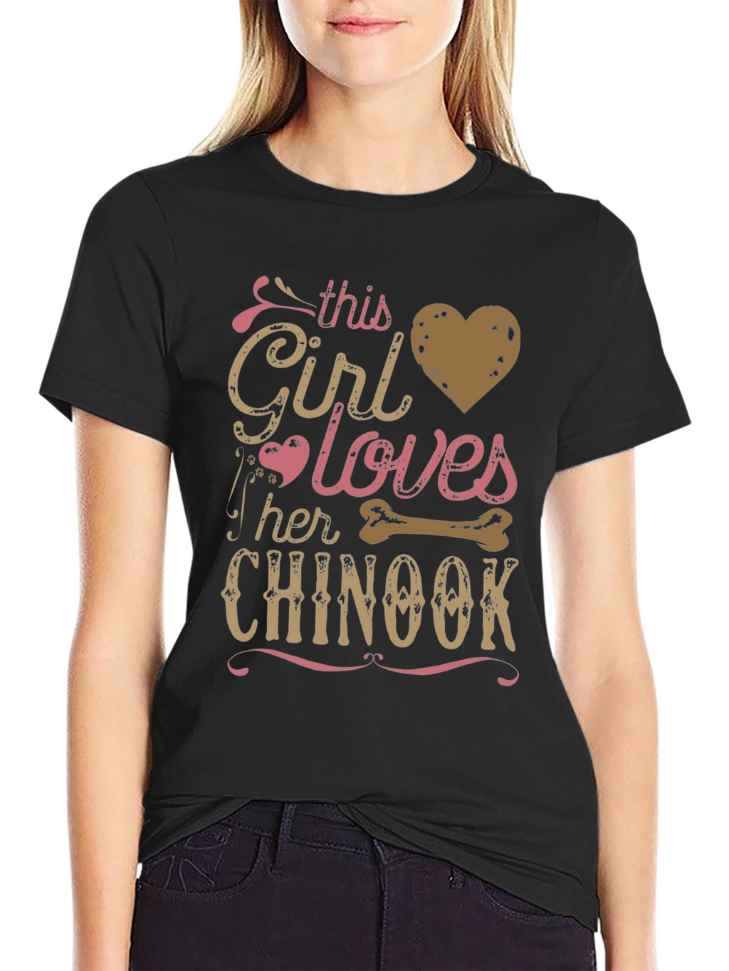 Girl Loves Chinook T-Shirt