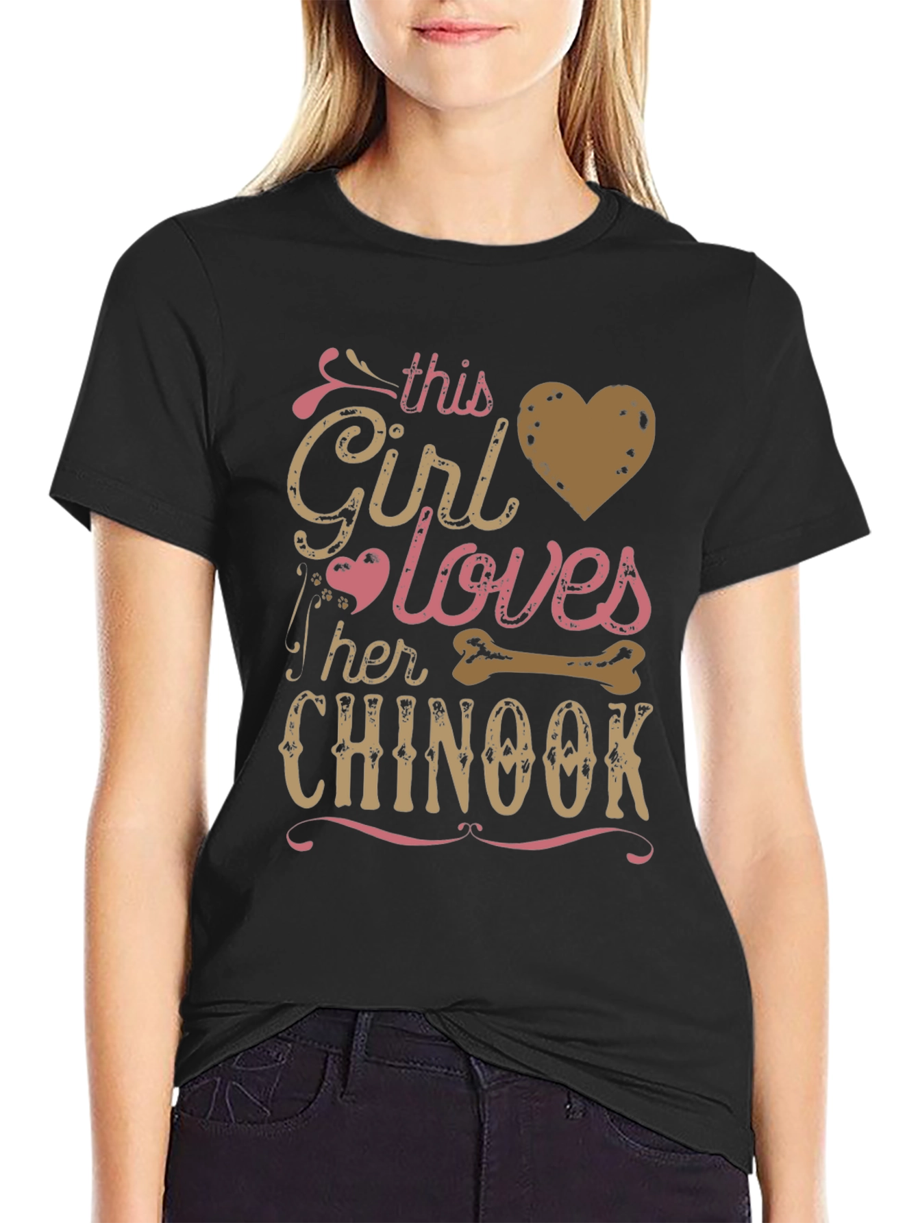 Girl Loves Chinook T-Shirt