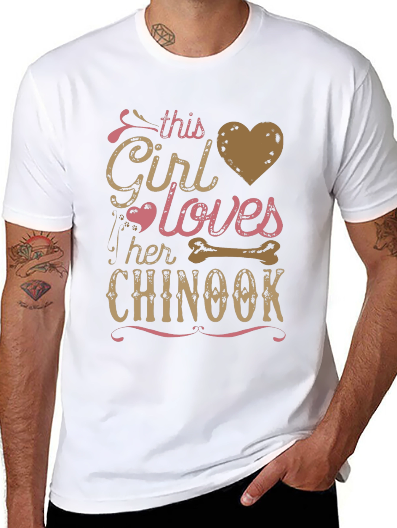 Girl Loves Chinook T-Shirt