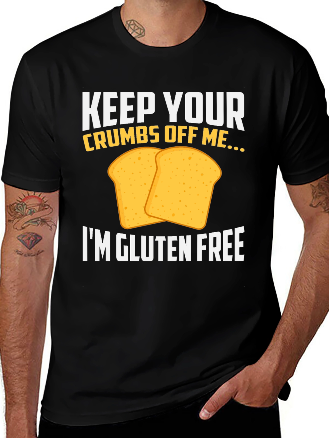 Gluten-Free Toast Funny Graphic Tee