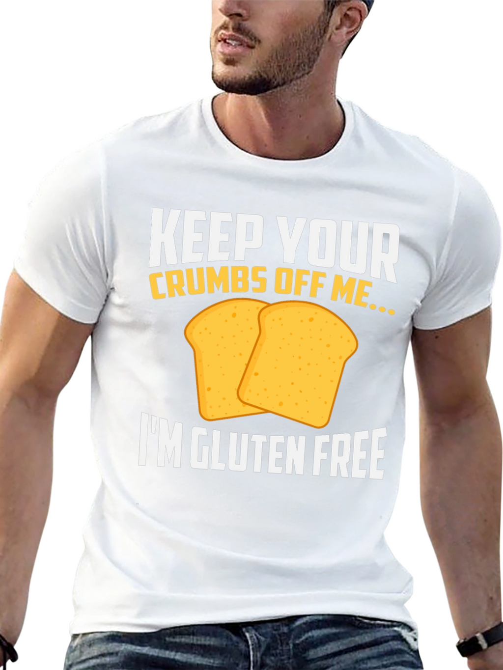 Gluten-Free Toast Funny Graphic Tee