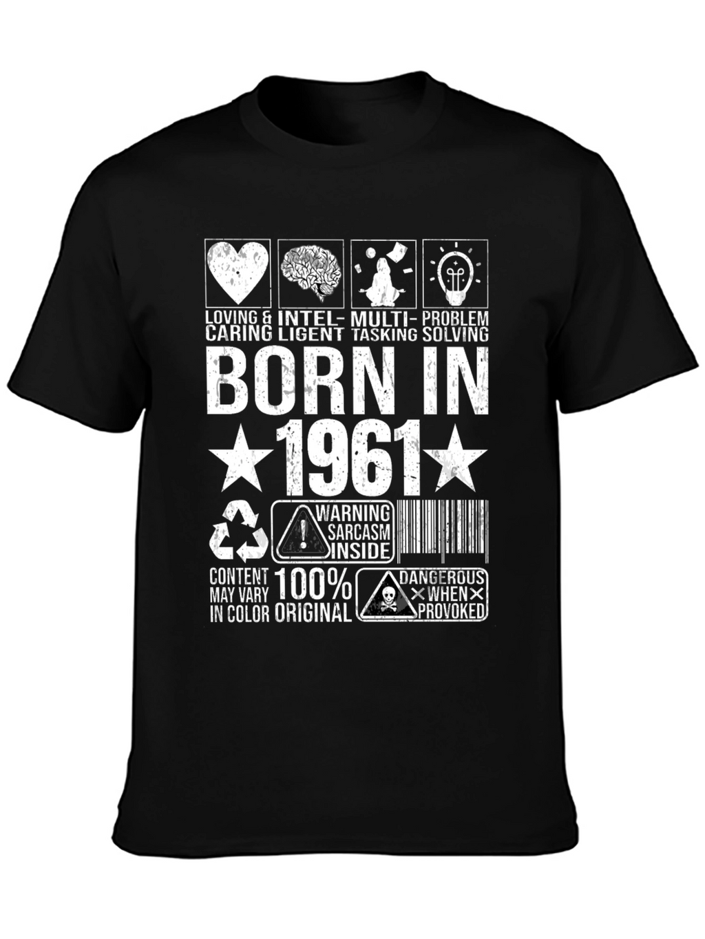 Born in 1961 Graphic T-Shirt