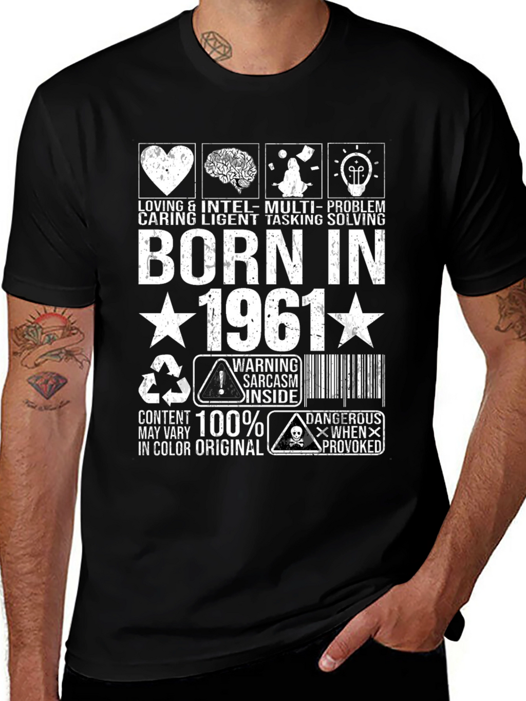 Born in 1961 Graphic T-Shirt