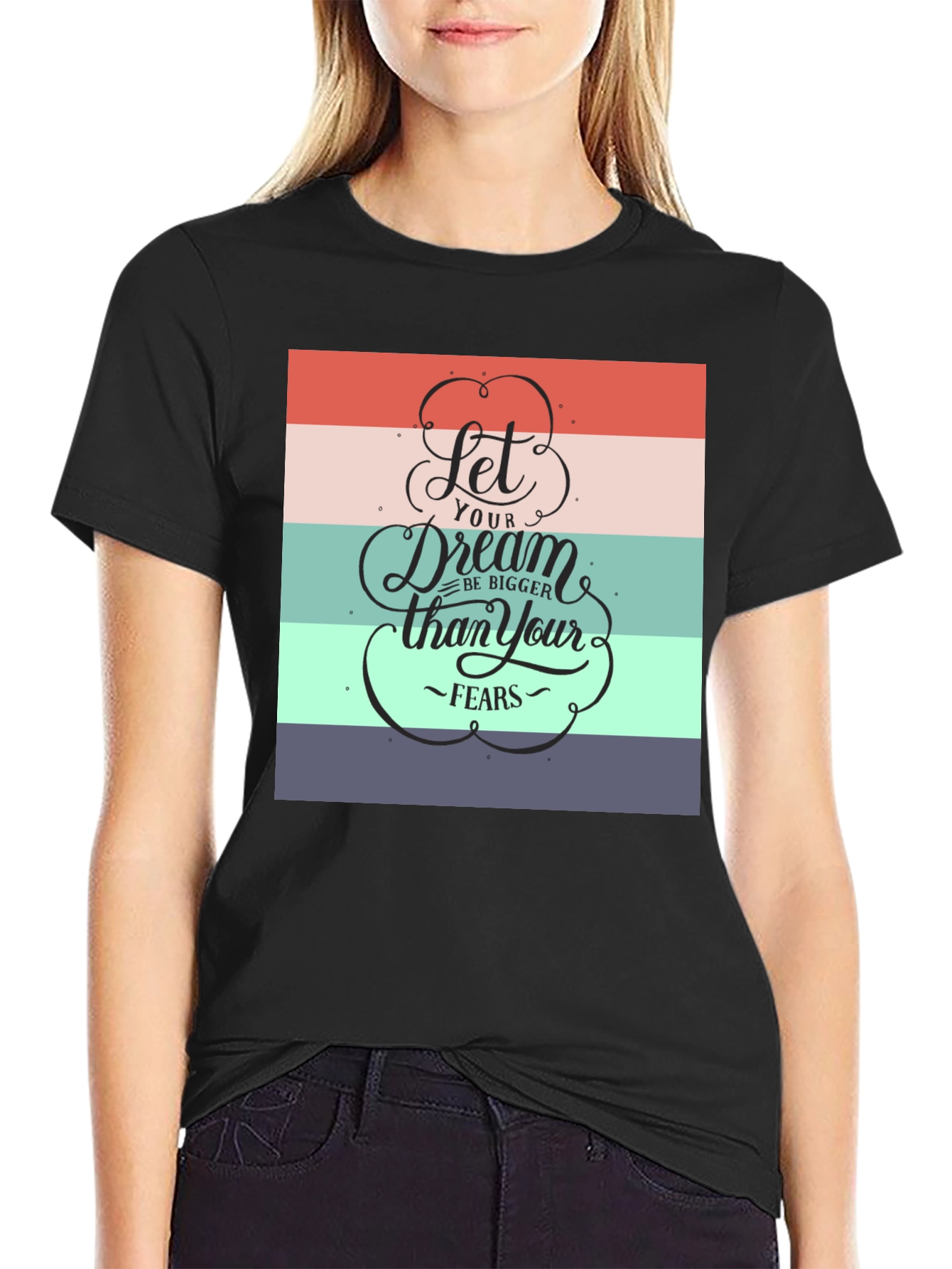 Inspirational Dream Bigger Graphic Tee