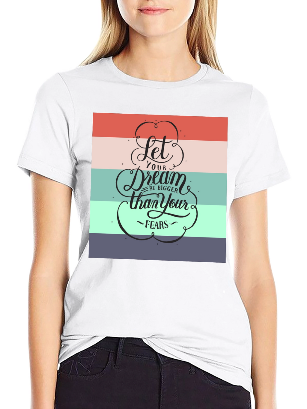 Inspirational Dream Bigger Graphic Tee