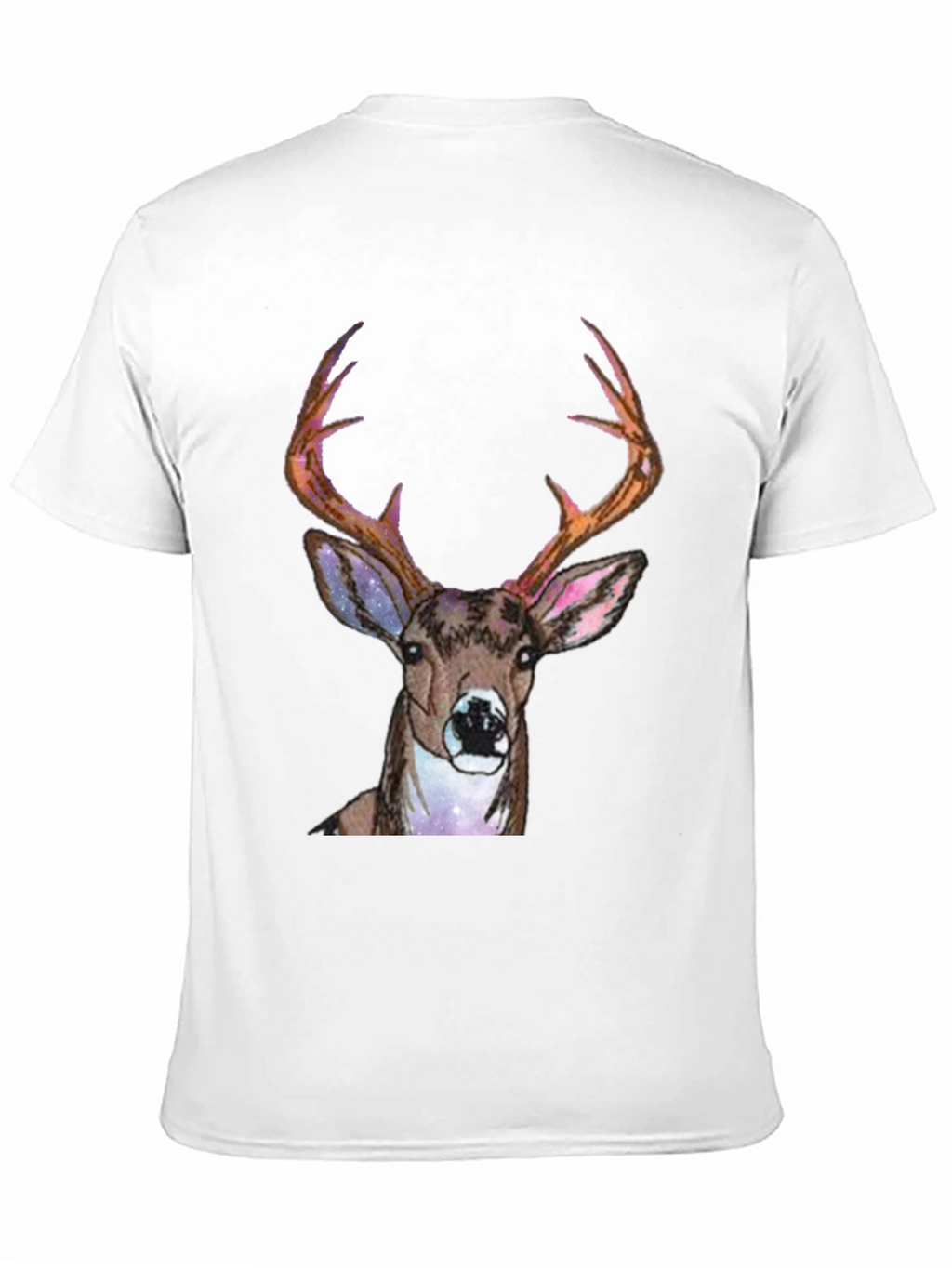Deer Graphic Print Mens T-Shirt