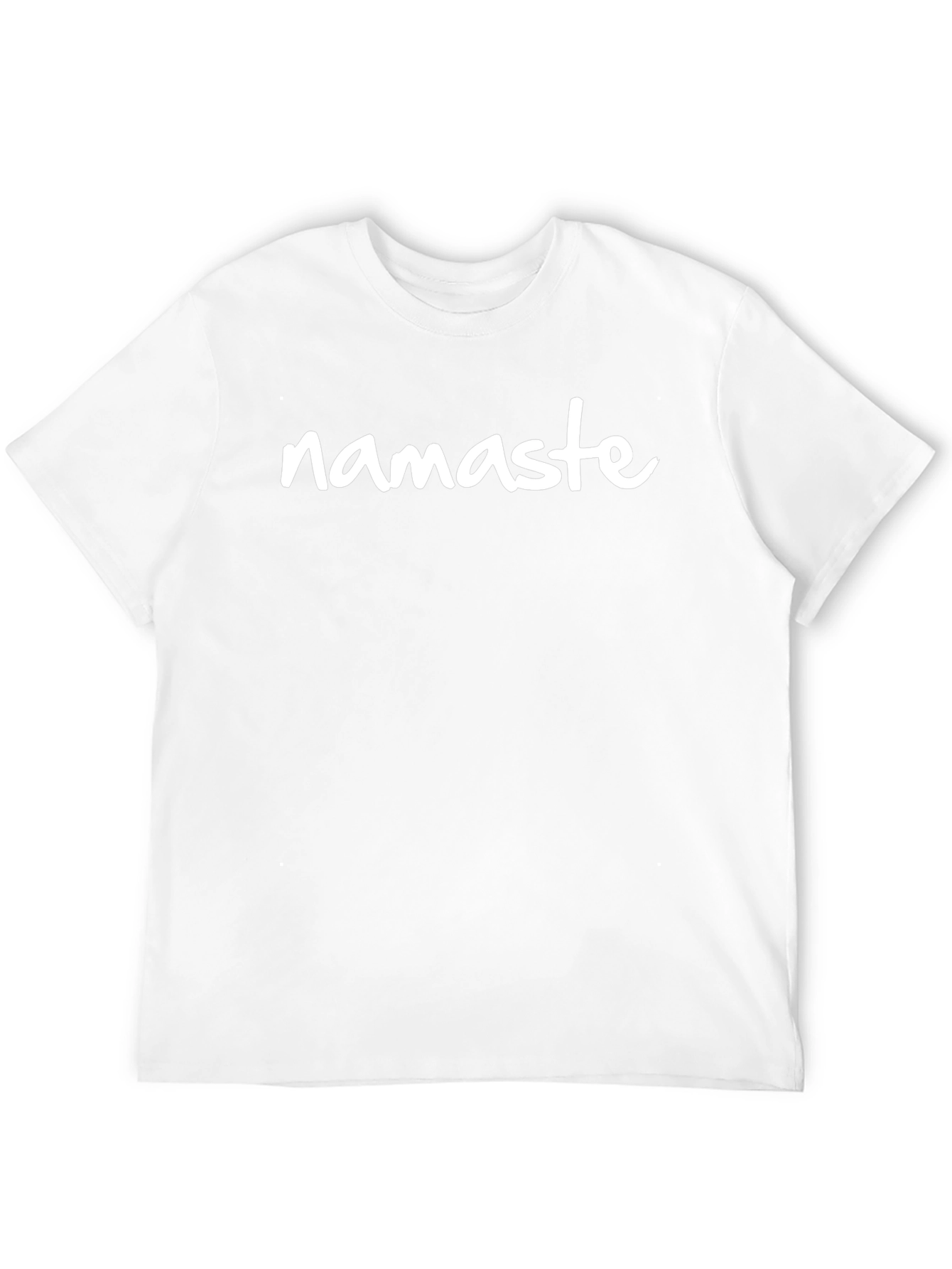 Namaste Graphic Tee - Black Casual T-Shirt