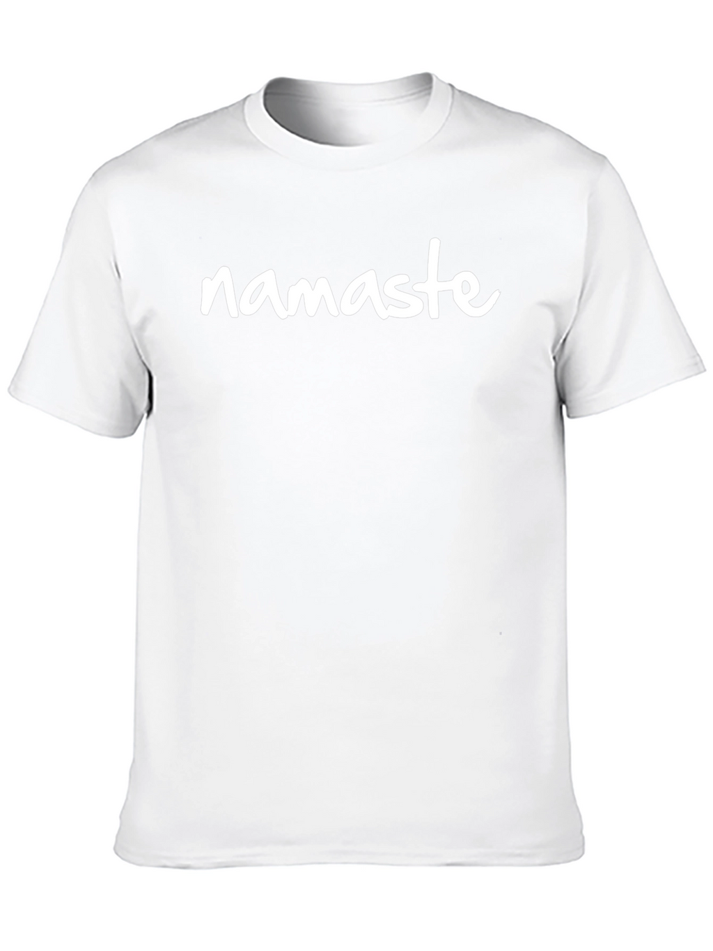 Namaste Graphic Tee - Black Casual T-Shirt