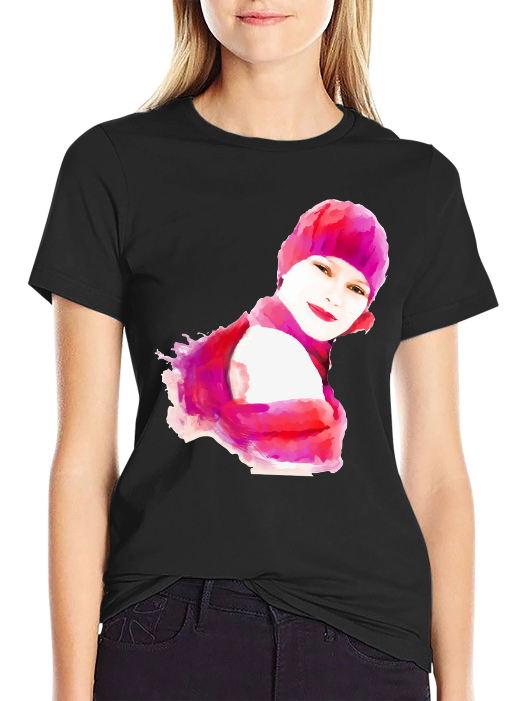 Watercolor Portrait T-Shirt