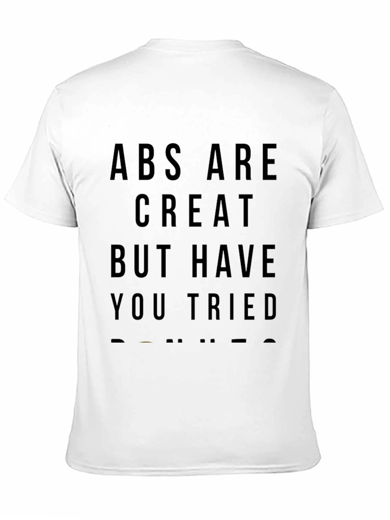 Funny Abs Donuts T-Shirt - Comfort Fit