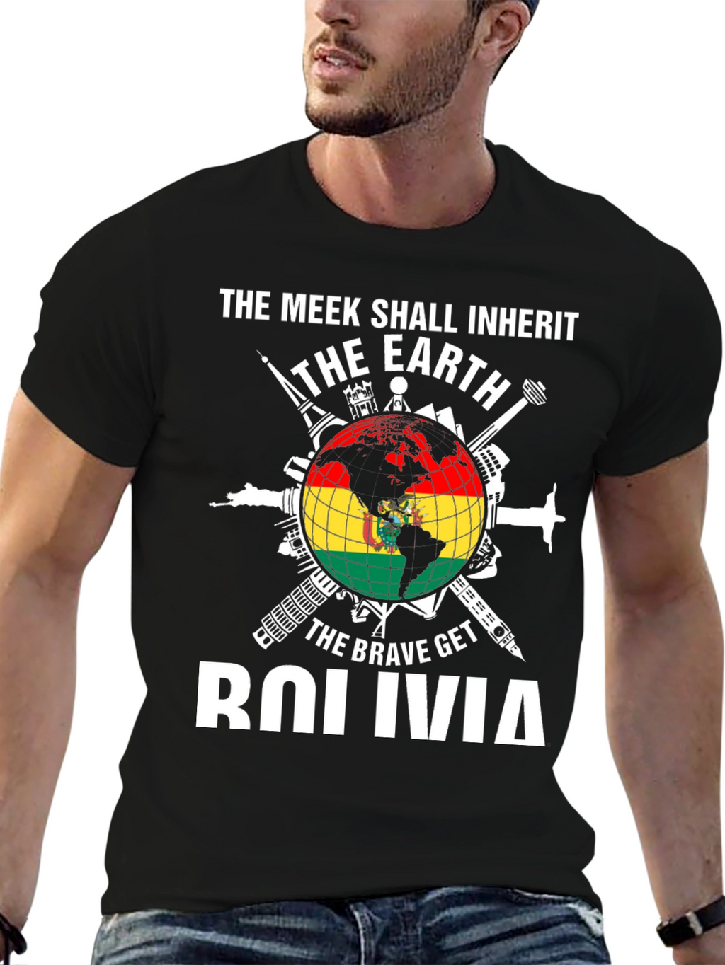 Bolivia Earth T-Shirt: The Meek & Brave