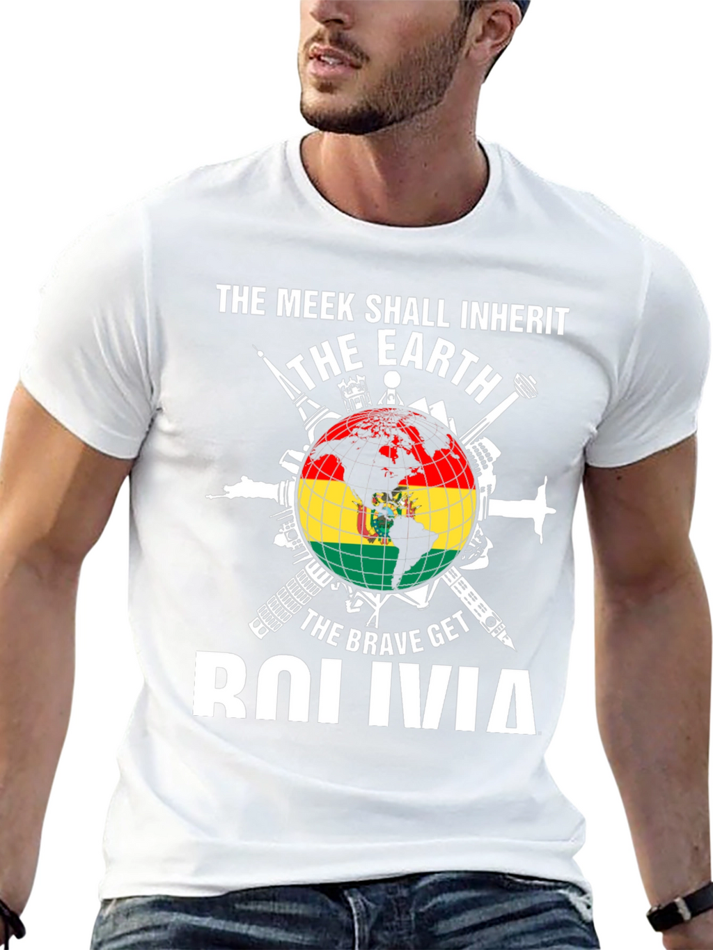 Bolivia Earth T-Shirt: The Meek & Brave