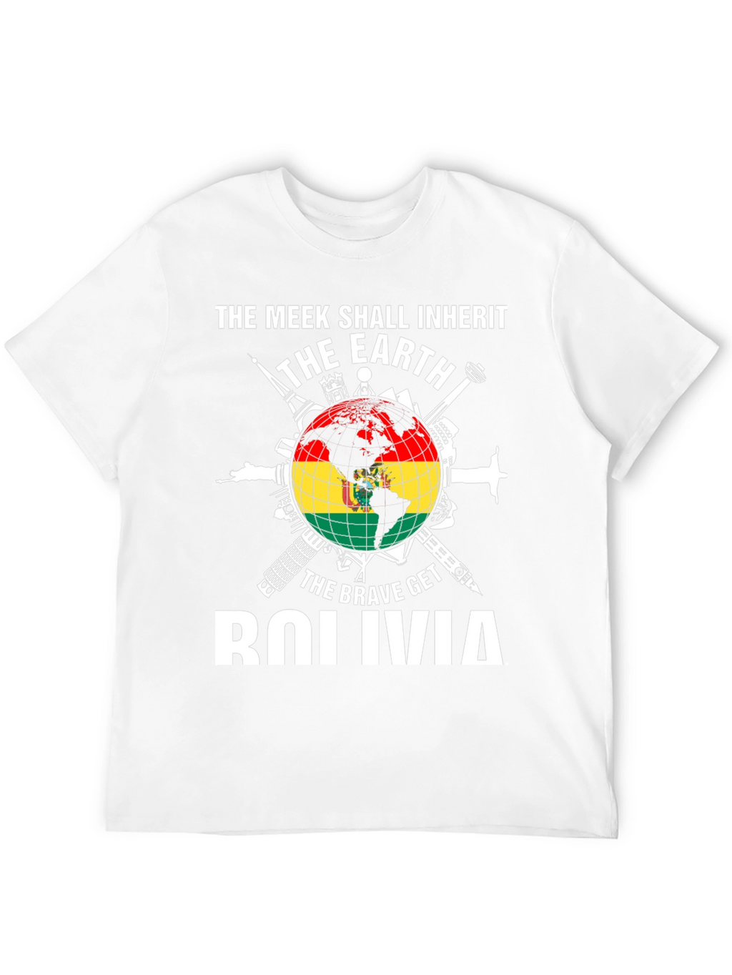 Bolivia Earth T-Shirt: The Meek & Brave