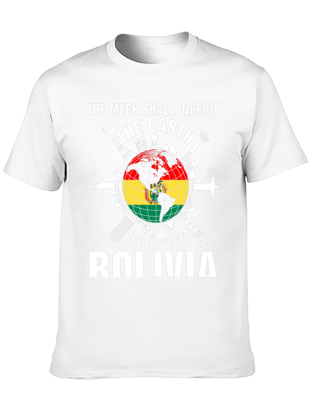 Bolivia Earth T-Shirt: The Meek & Brave