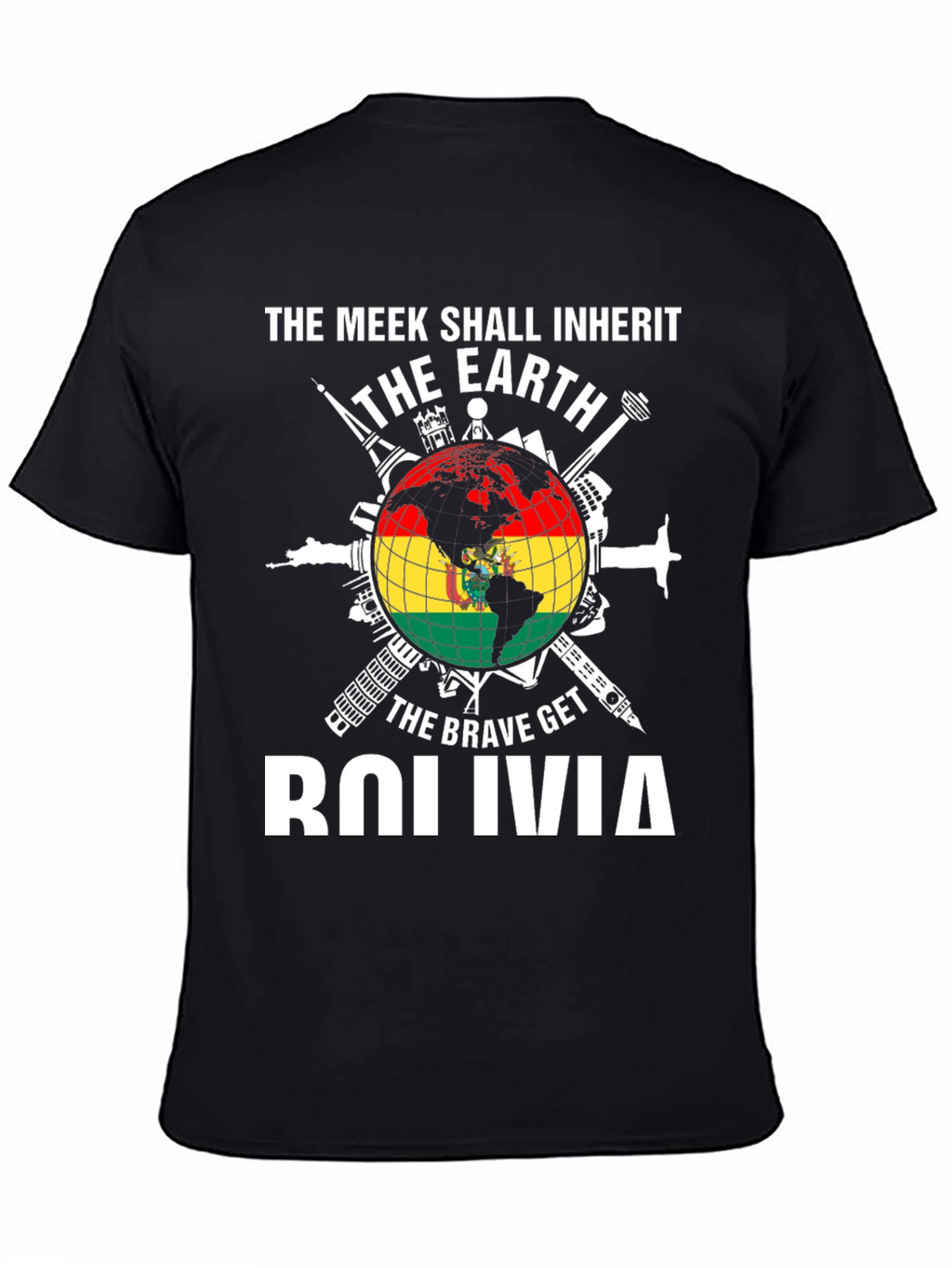 Bolivia Earth T-Shirt: The Meek & Brave