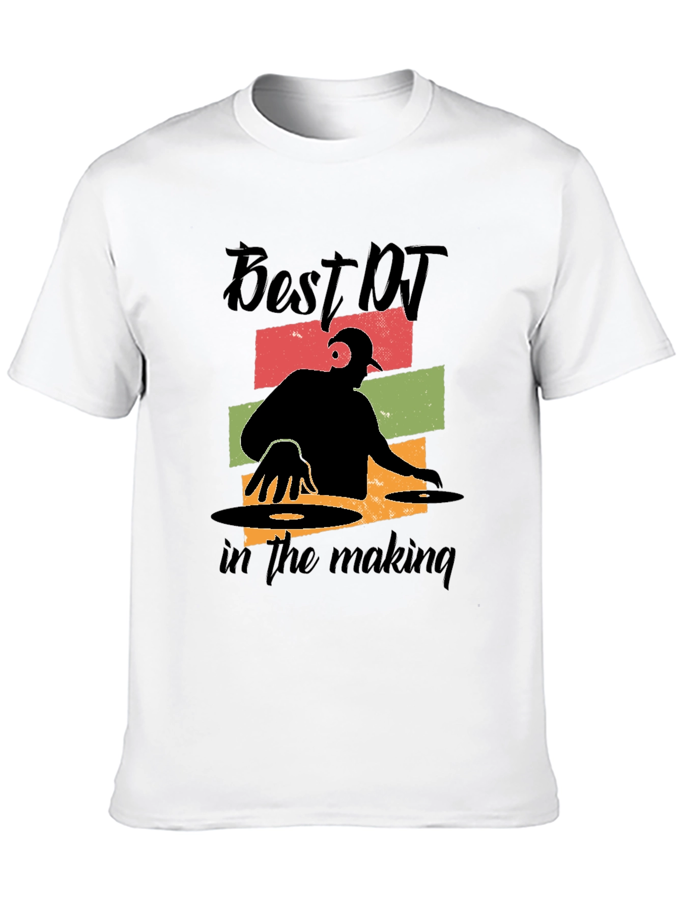 Best DJ in the Making Black T-Shirt