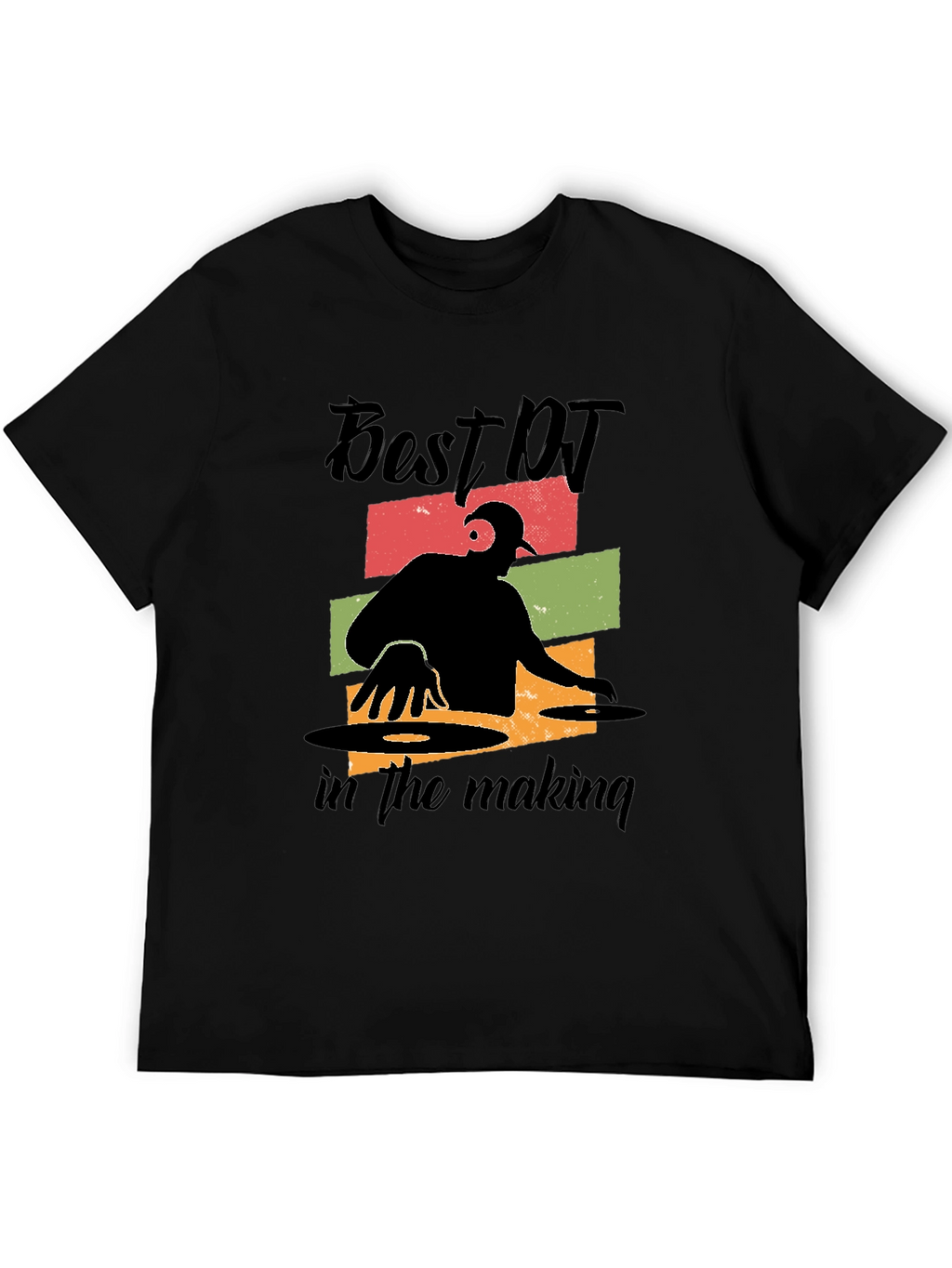 Best DJ in the Making Black T-Shirt