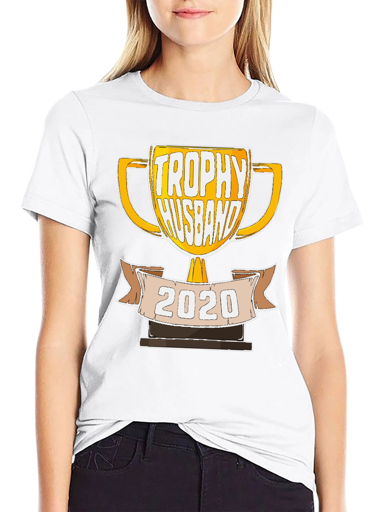 Trophy Husband 2020 Graphic T-Shirt