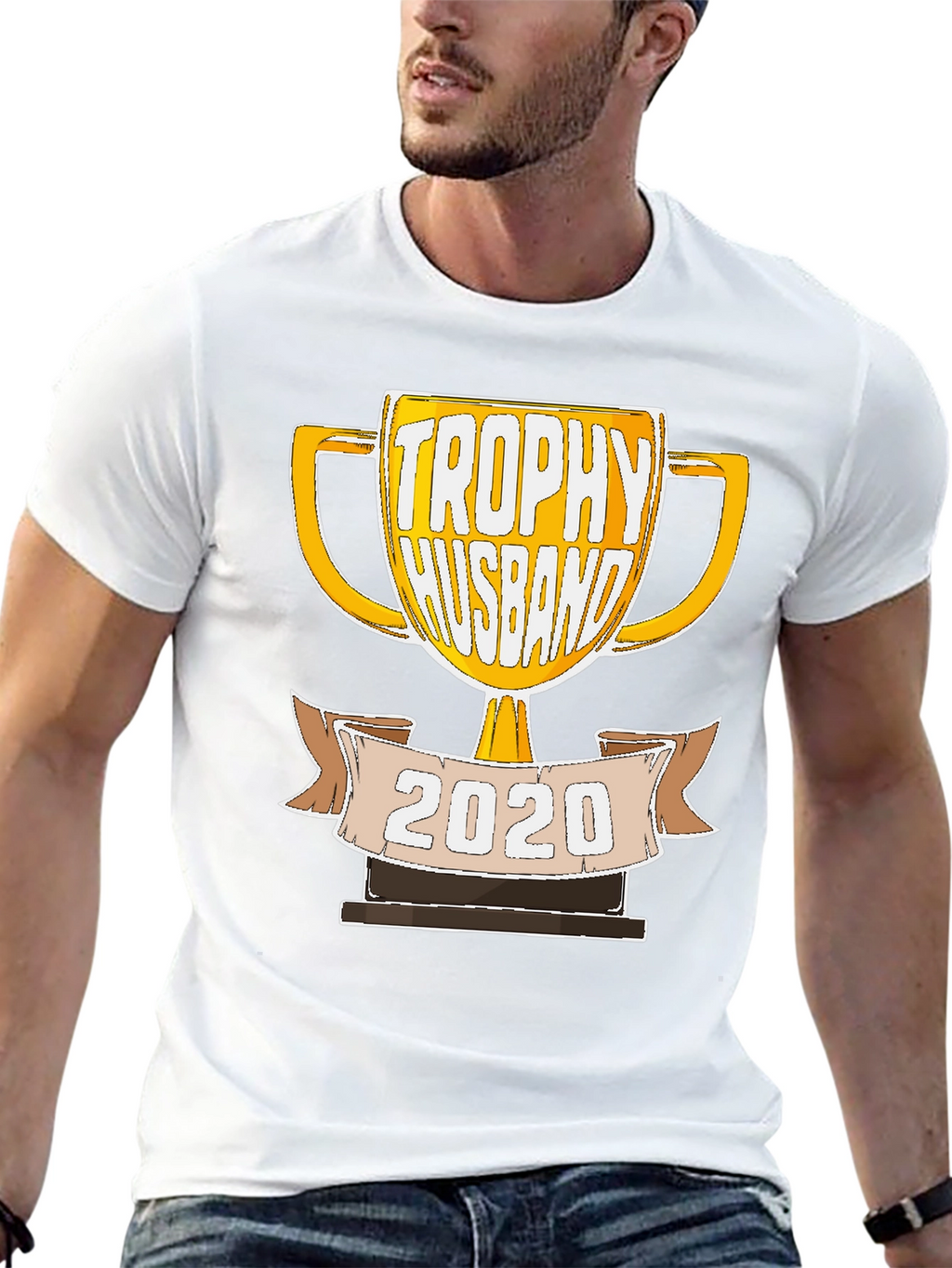 Trophy Husband 2020 Graphic T-Shirt