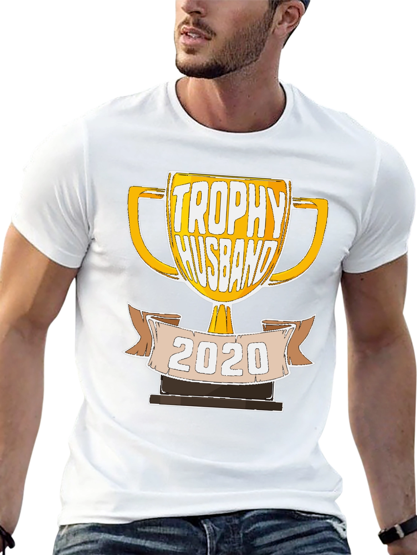 Trophy Husband 2020 Graphic T-Shirt