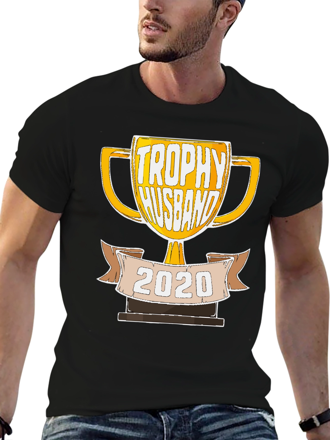 Trophy Husband 2020 Graphic T-Shirt