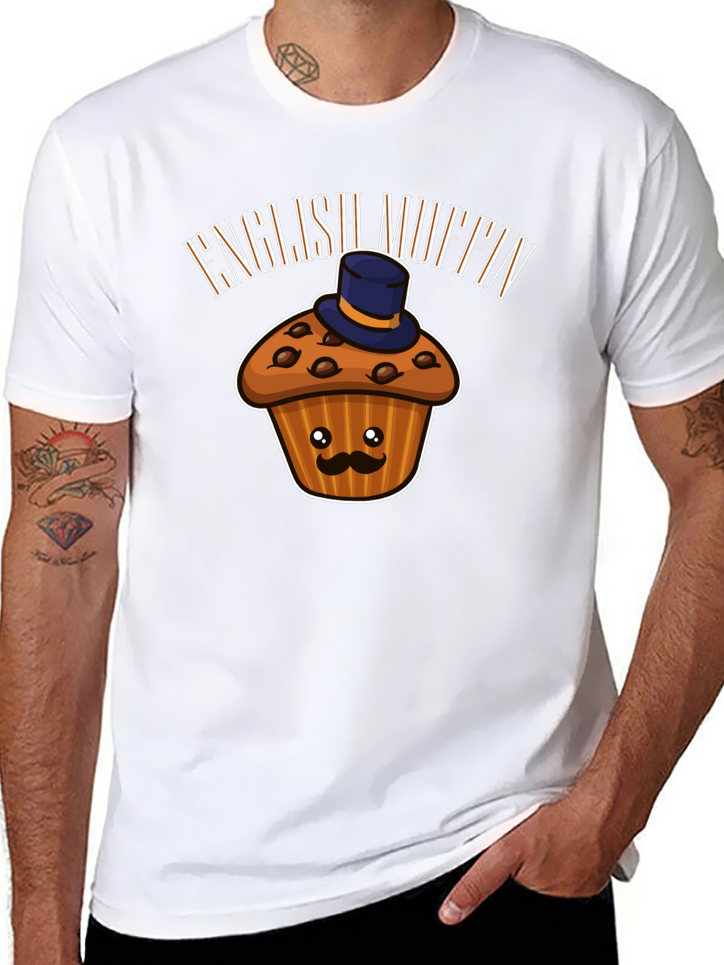 English Muffin T-Shirt - Funny Food Tee
