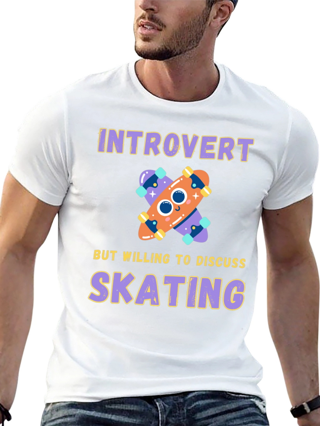Introvert Skating T-Shirt