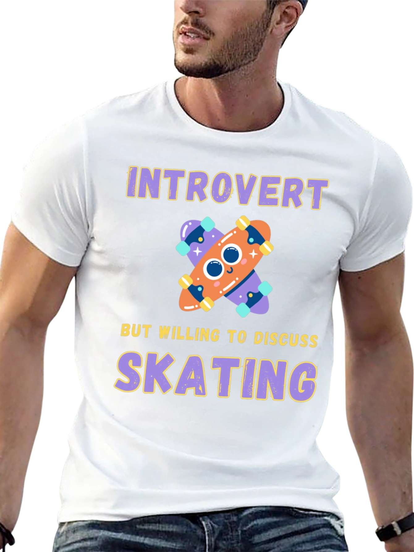 Introvert Skating T-Shirt