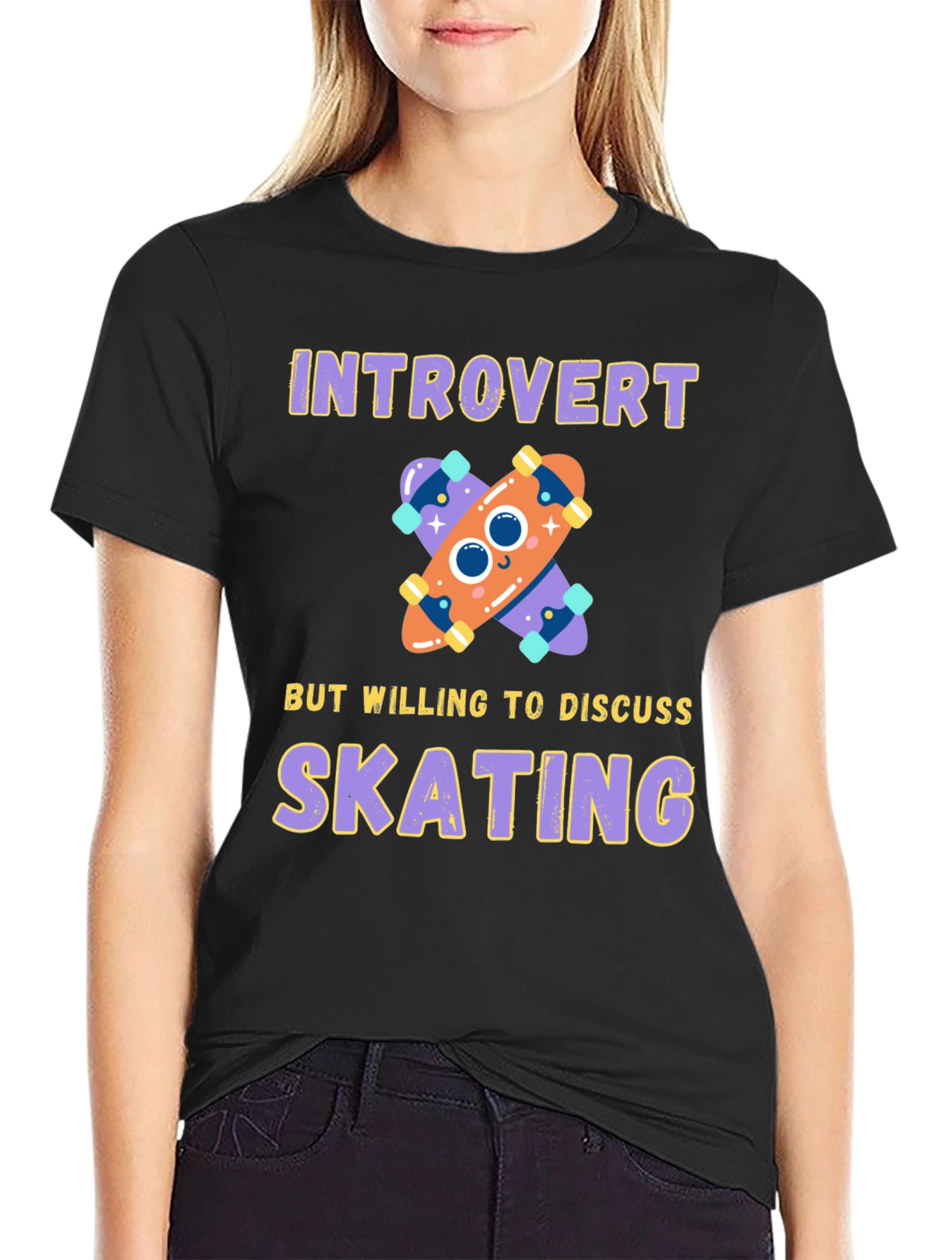 Introvert Skating T-Shirt