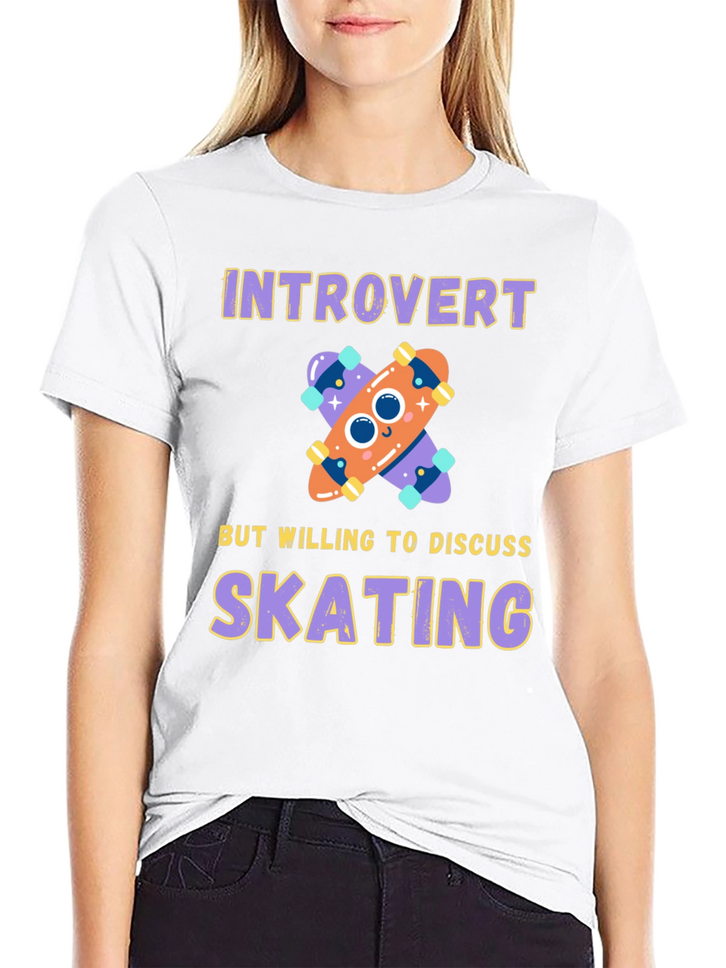 Introvert Skating T-Shirt