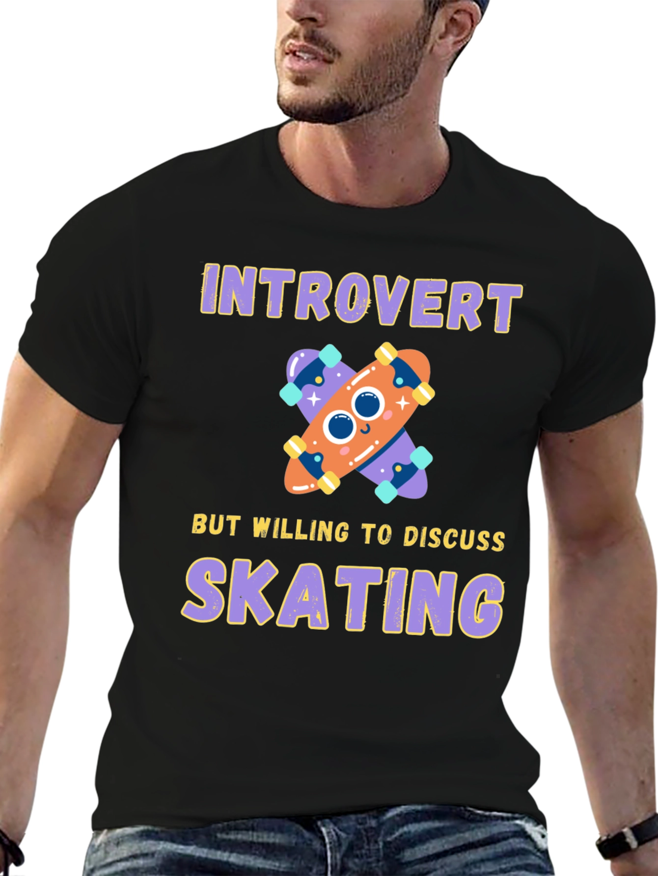 Introvert Skating T-Shirt