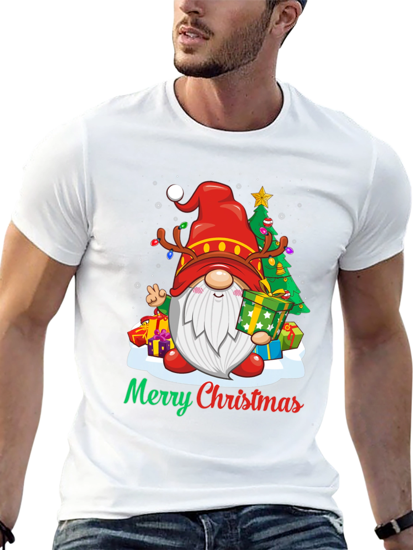Merry Christmas Gnome T-Shirt