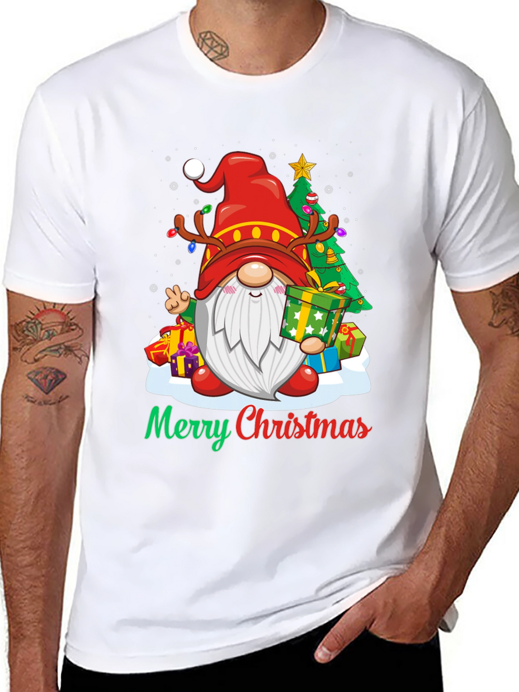 Merry Christmas Gnome T-Shirt