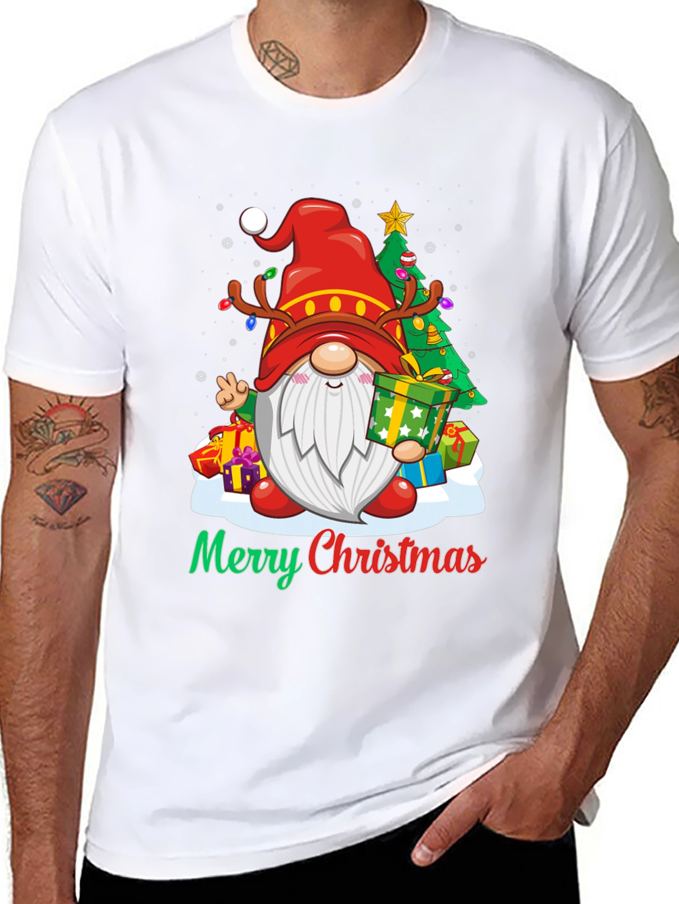 Merry Christmas Gnome T-Shirt