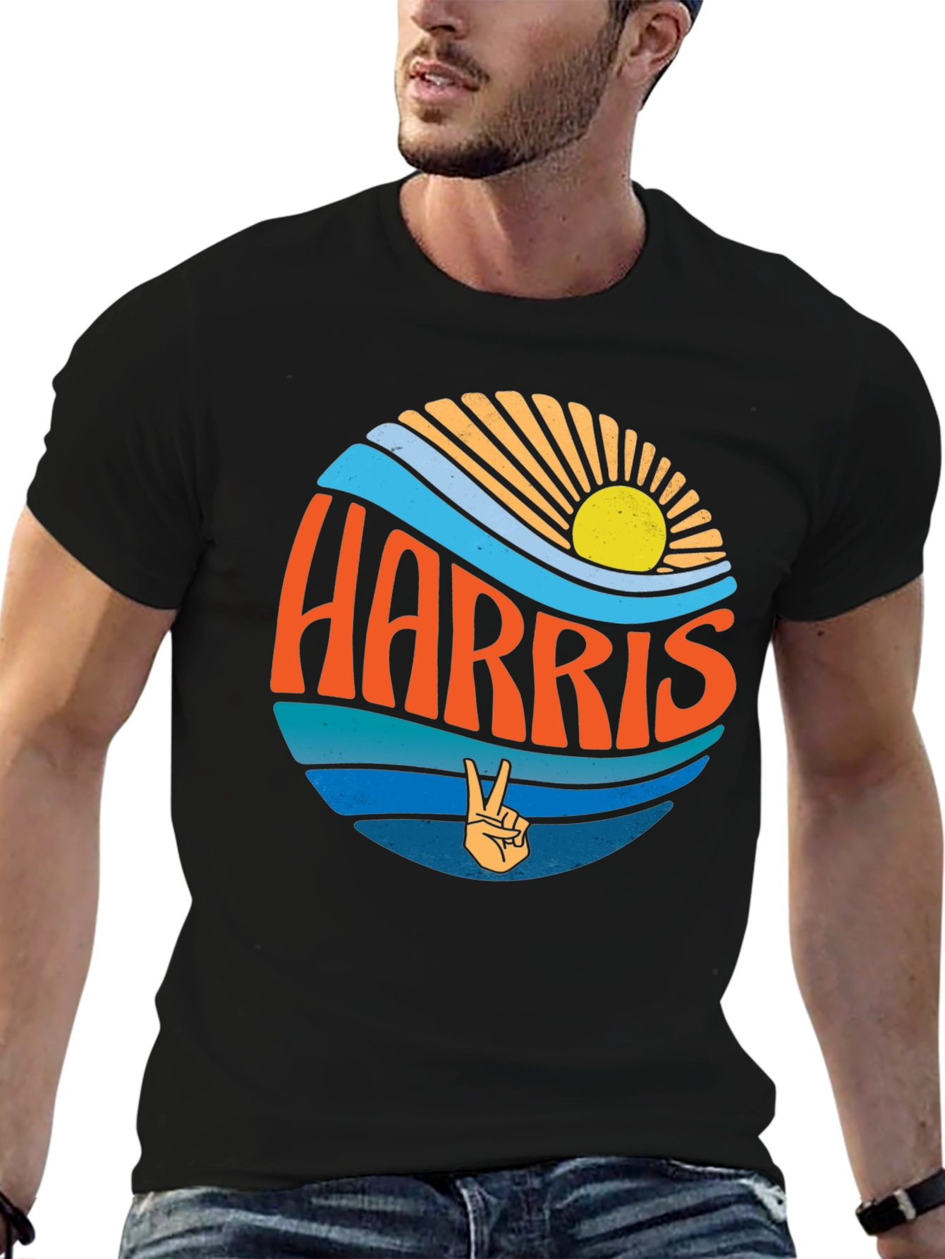 Harris Retro Style T-Shirt